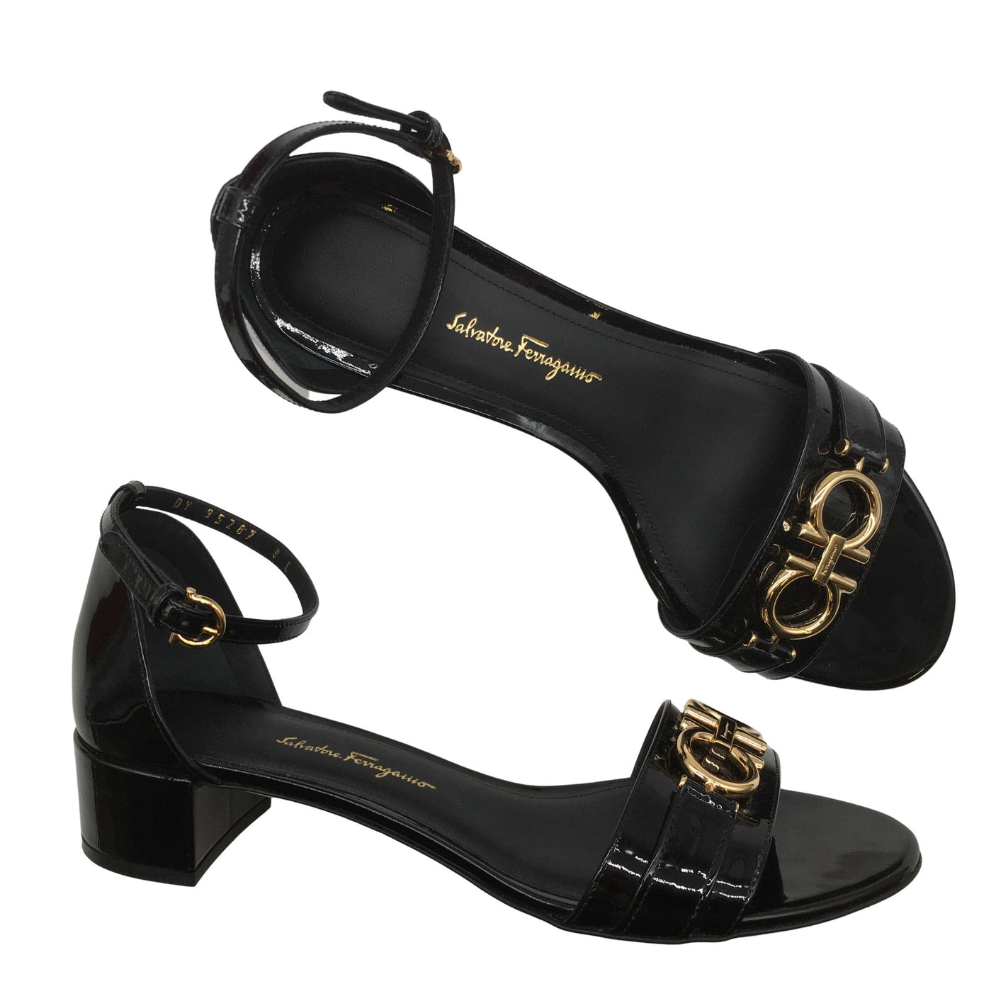 Unisex Salvatore Ferragamo - Korolliset sandaalit, koko 39 - (1)