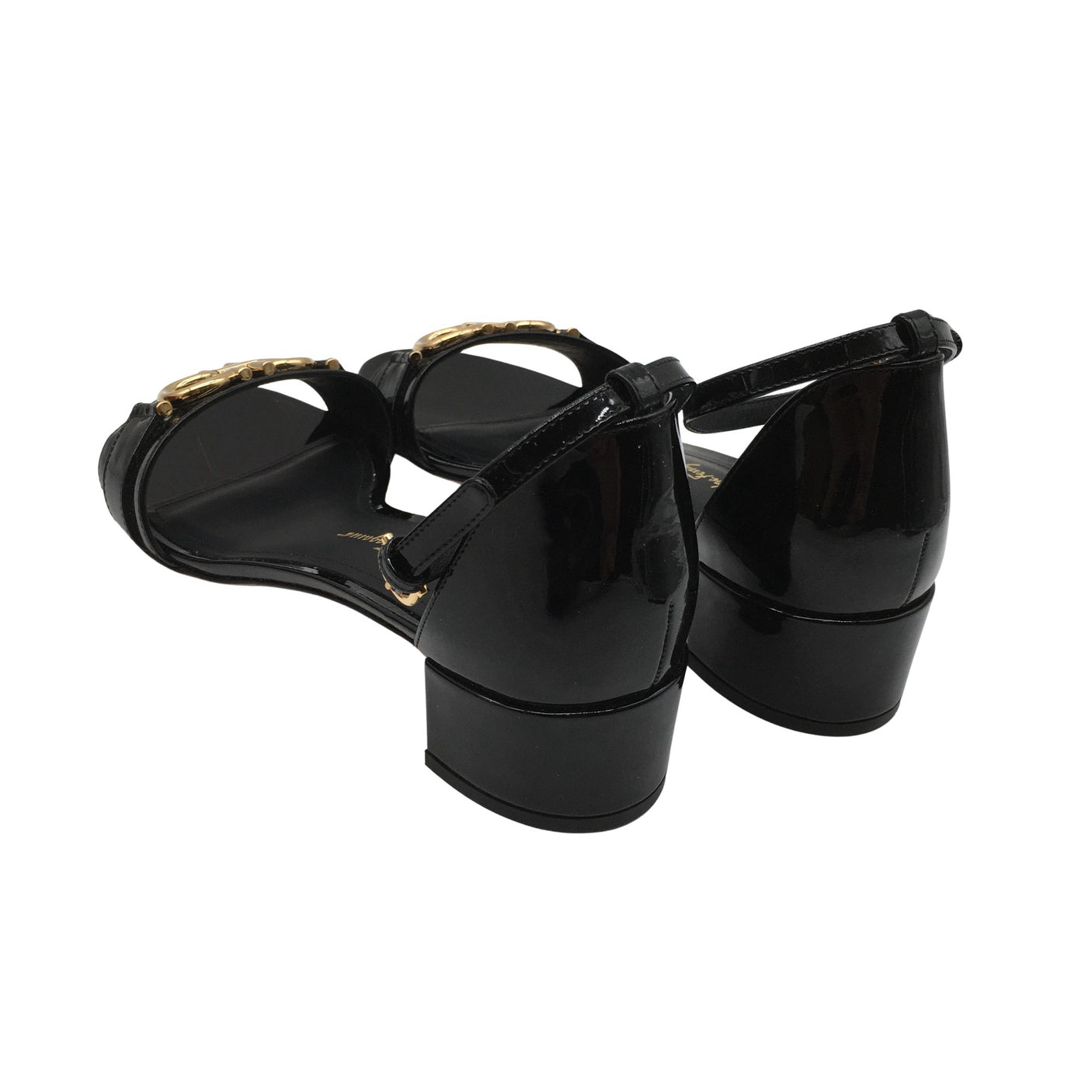Unisex Salvatore Ferragamo - Korolliset sandaalit, koko 39 - (2)