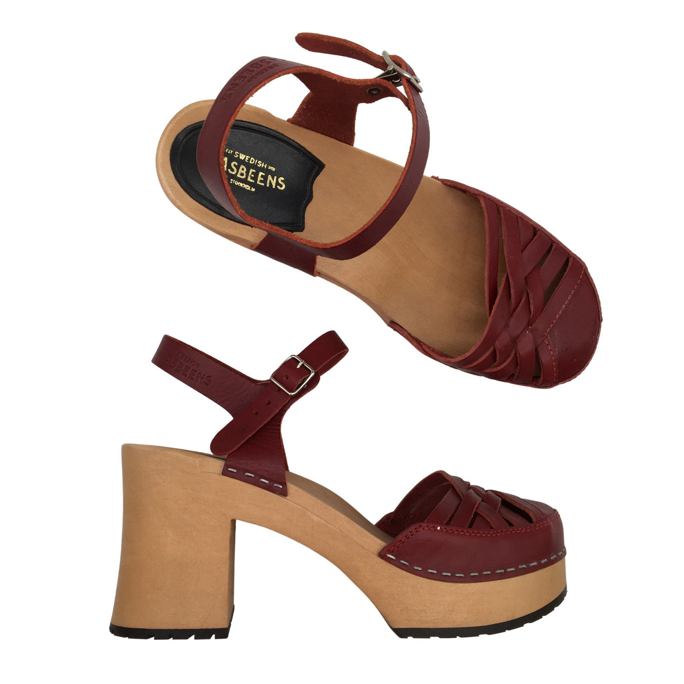 Unisex Swedish Hasbeens - Korolliset sandaalit, koko 41 - (1)
