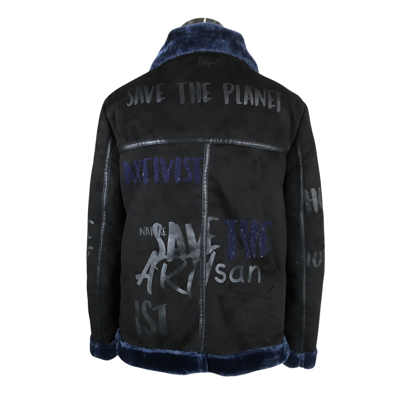 Unisex Desigual - Nahkatakki, koko 44 - (2)