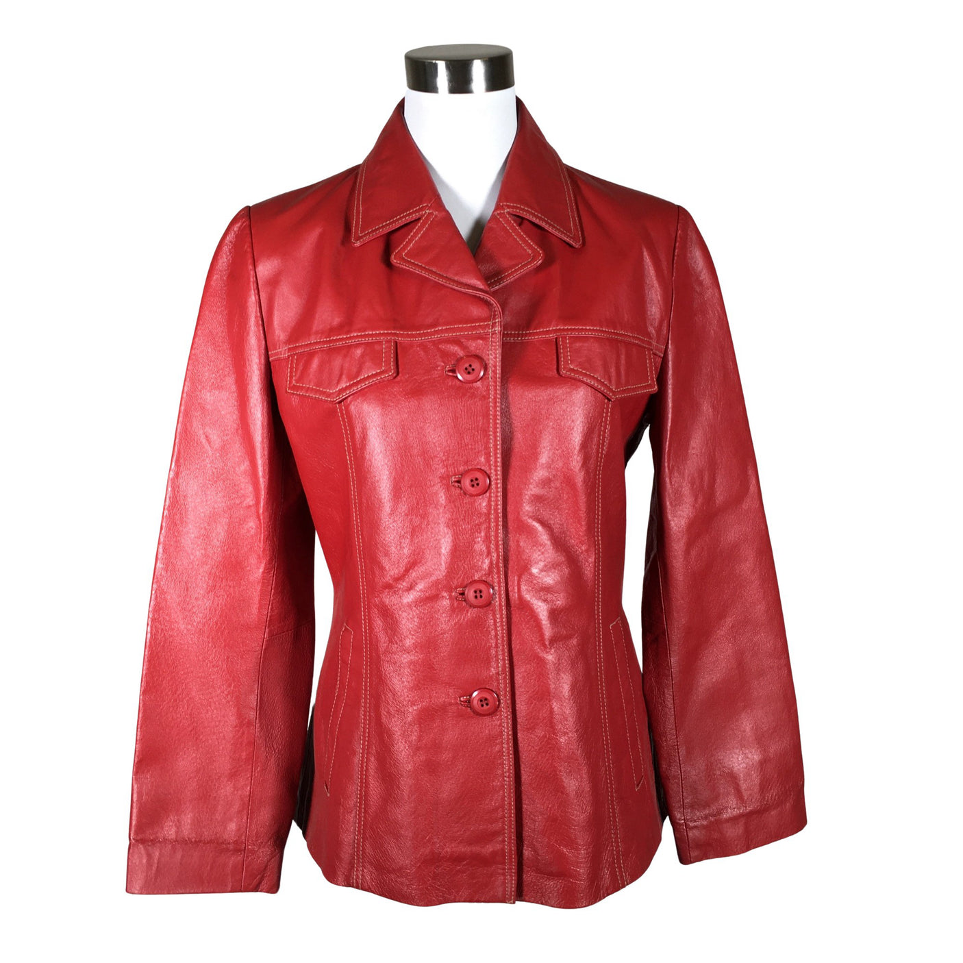 Unisex Bigel - Nahkatakki, koko 38 - (1)