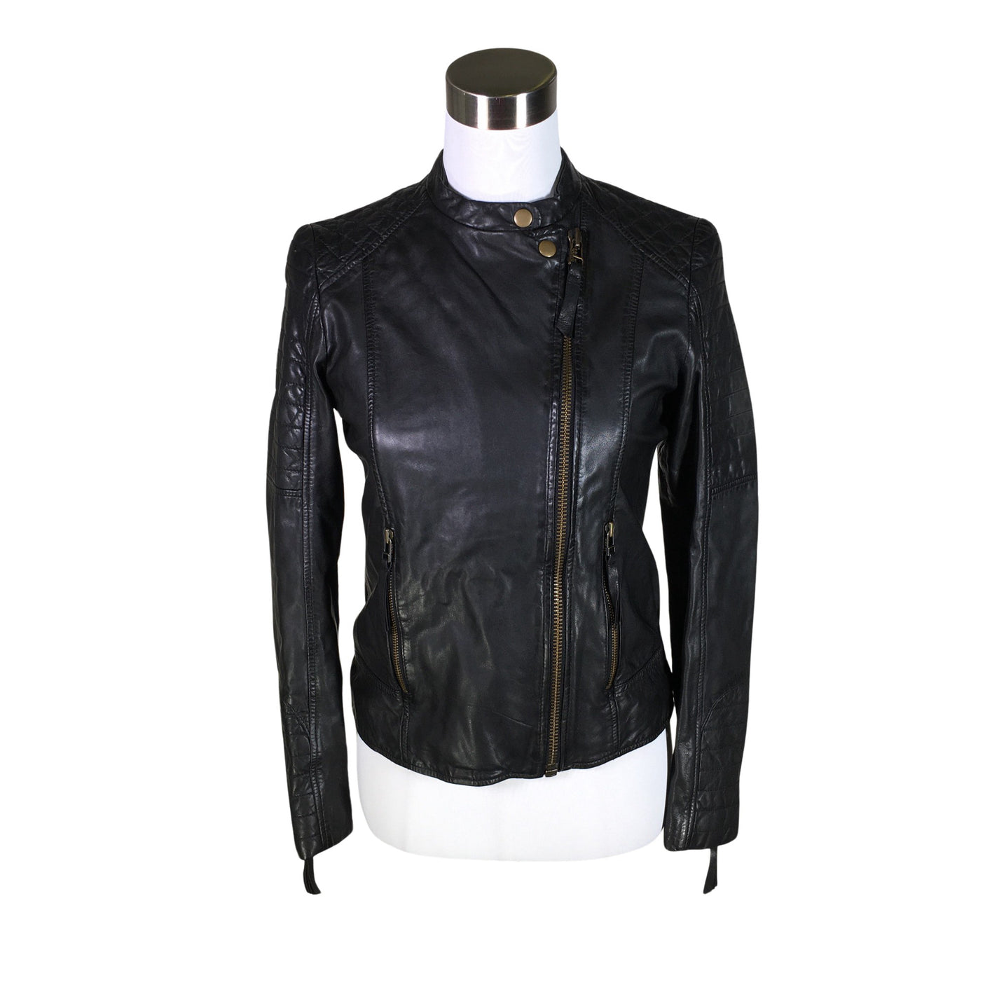 Unisex InWear - Nahkatakki, koko 36 - (1)