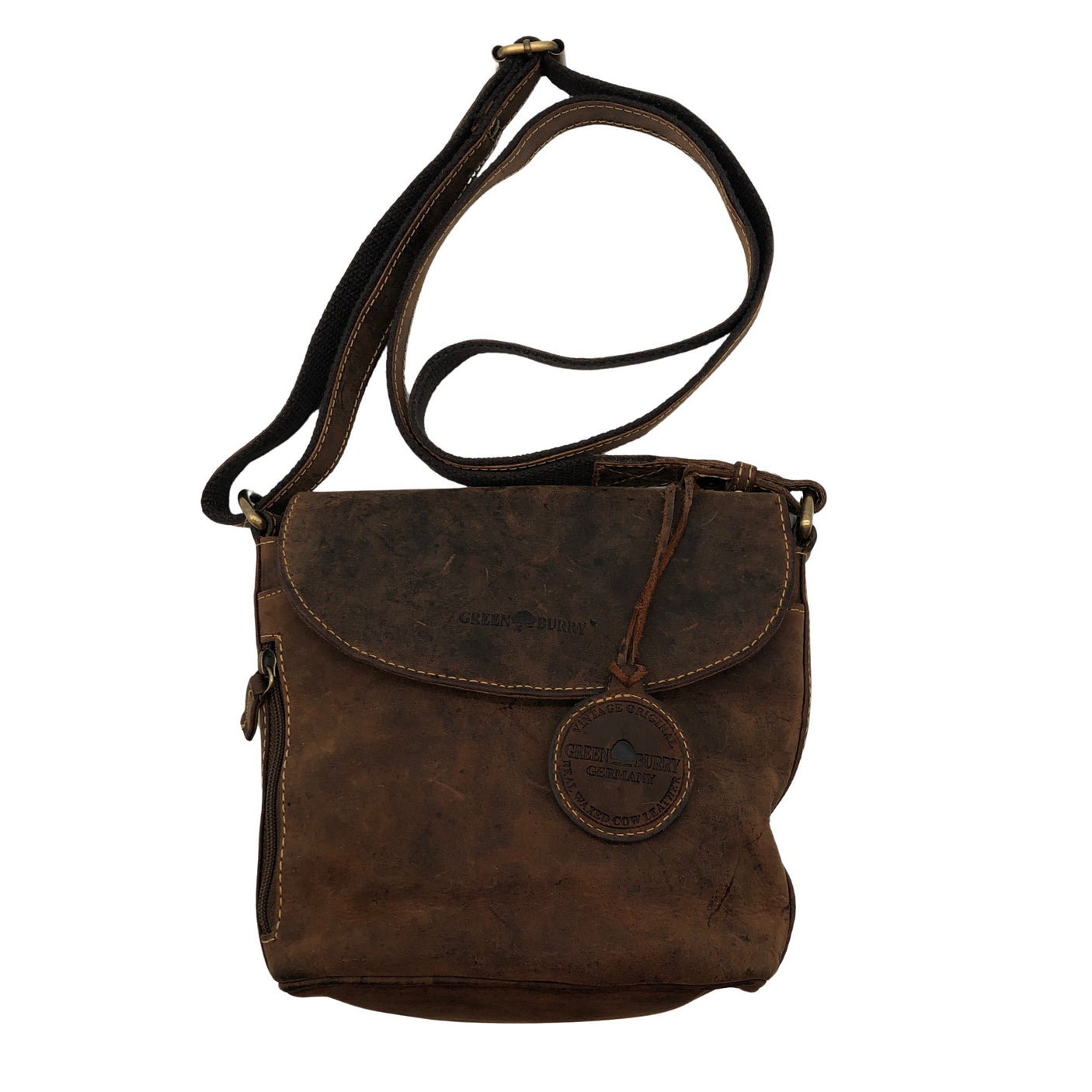 Unisex Green Burry - Olkalaukku, koko Mini - (1)