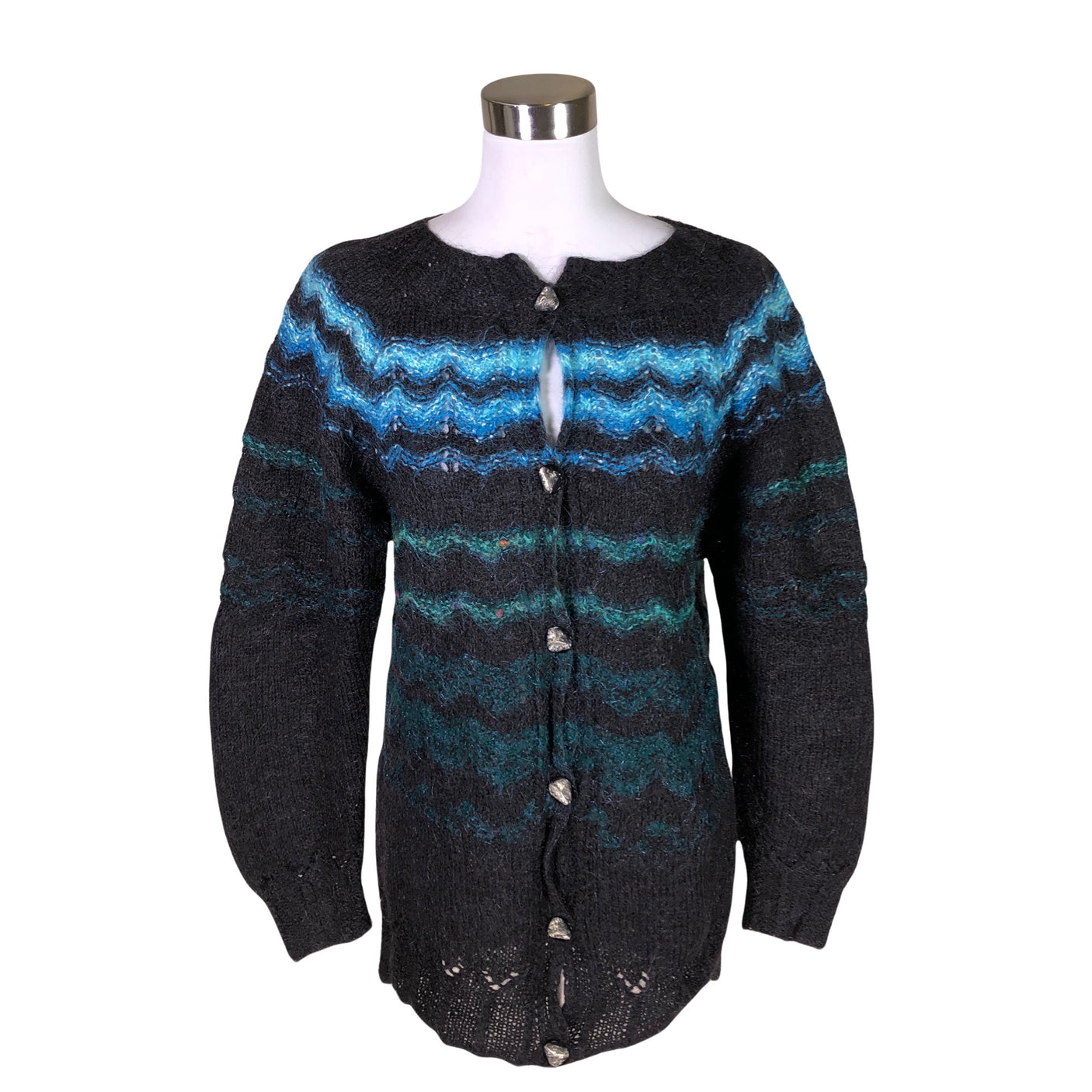 Unisex Handmade - Neuletakki, koko 38 - (1)