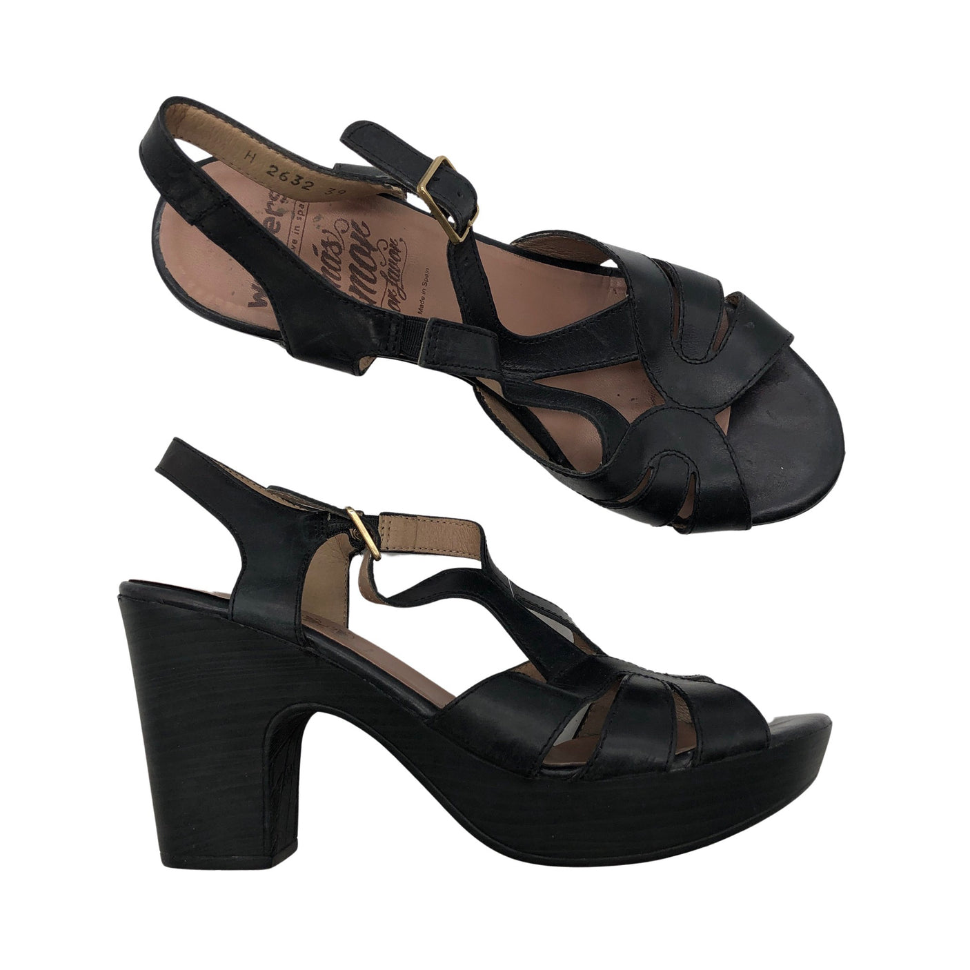 Unisex Wonders - Korolliset sandaalit, koko 39 - (1)