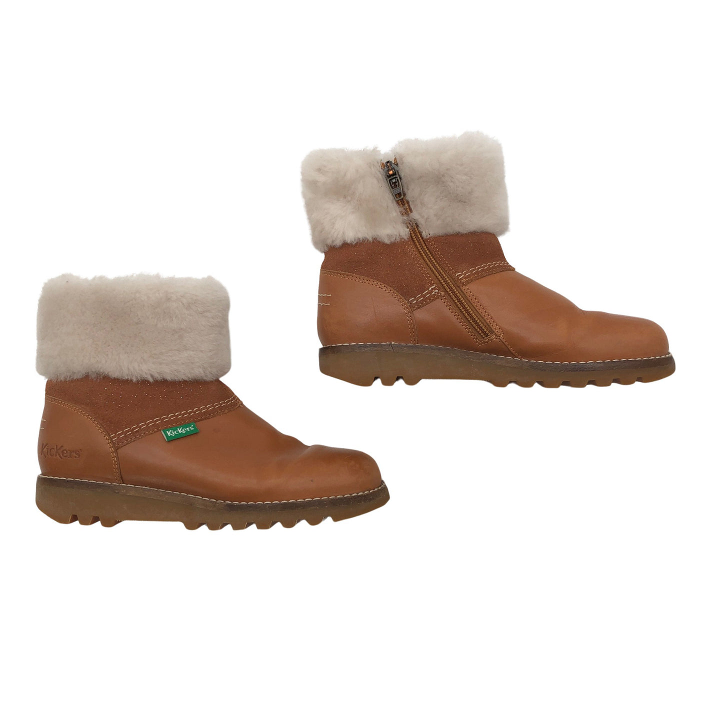 Unisex Kickers - Talvikengät, koko 35 - (1)