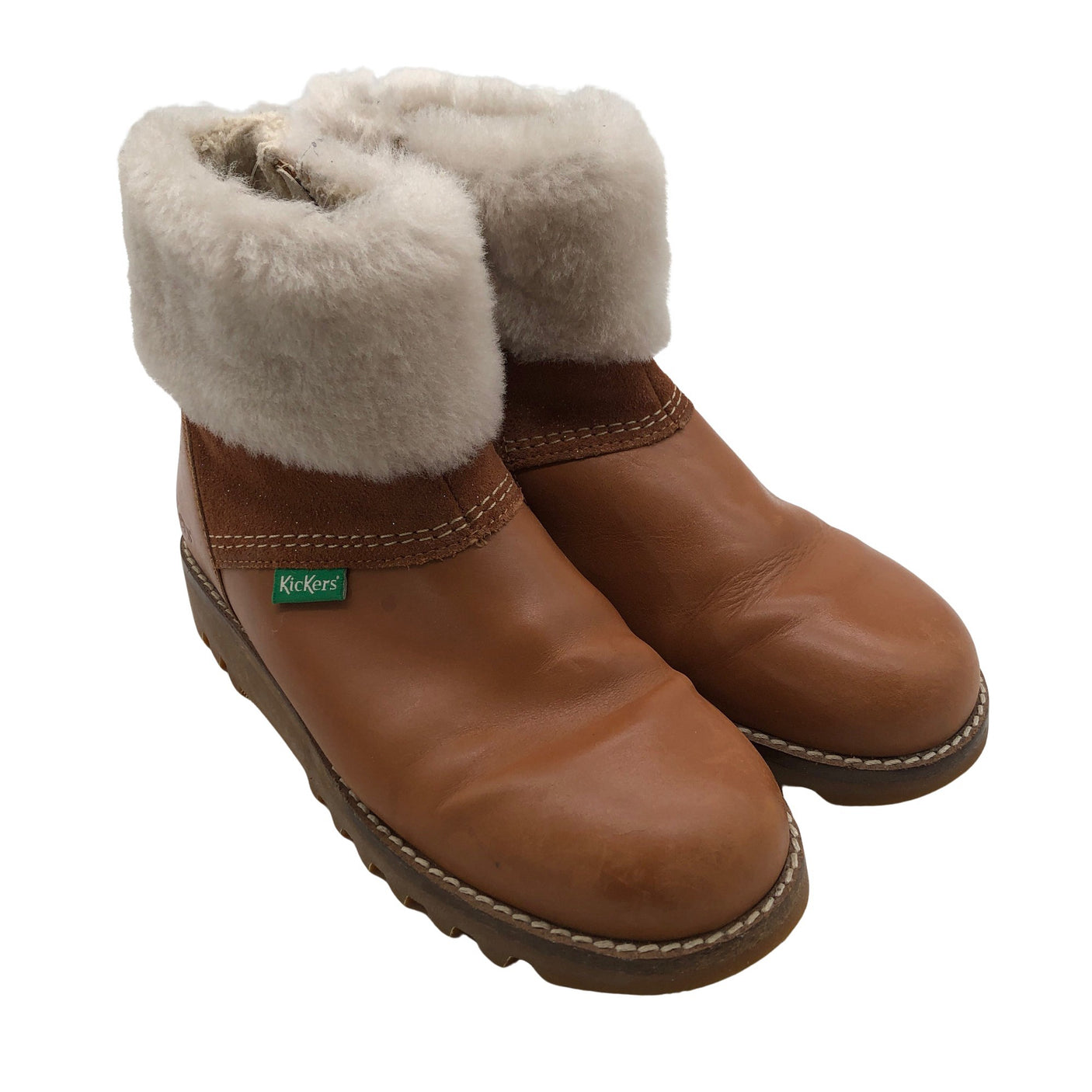 Unisex Kickers - Talvikengät, koko 35 - (2)