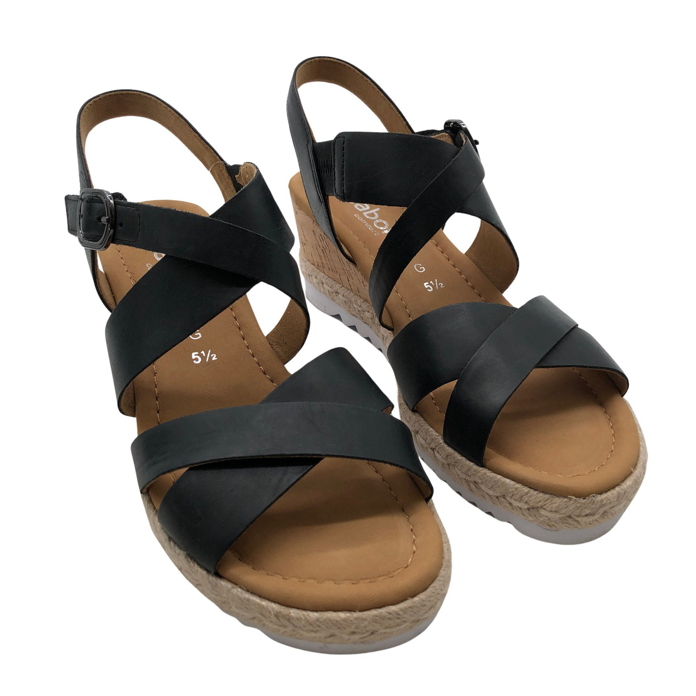Unisex Gabor - Kiilakorkosandaalit, koko 38 - (2)