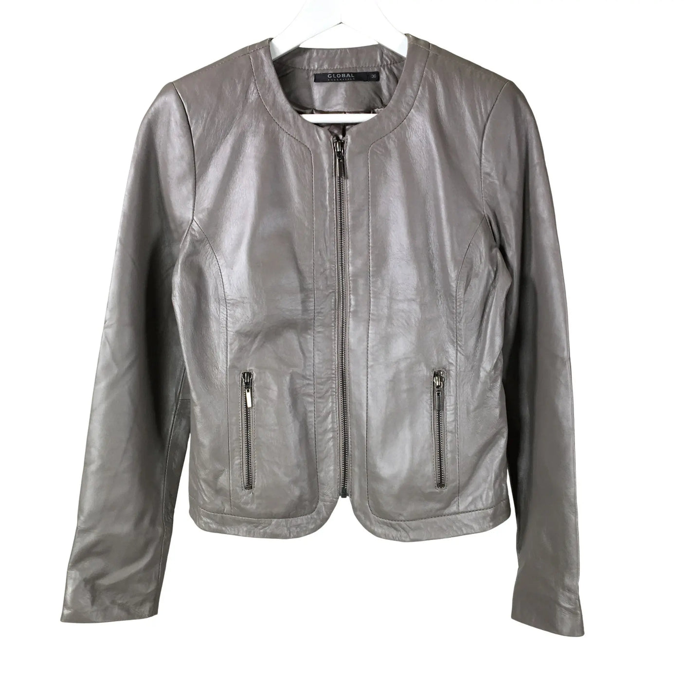 Unisex Global - Nahkatakki, koko 36 - (1)