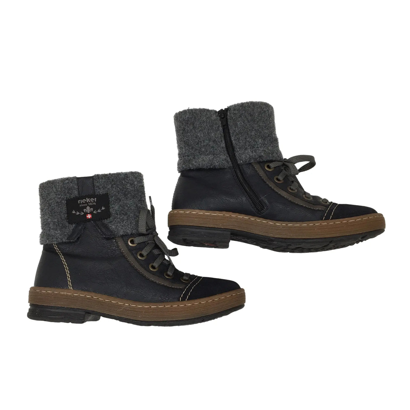 Unisex Rieker - Talvikengät, koko 37 - (1)