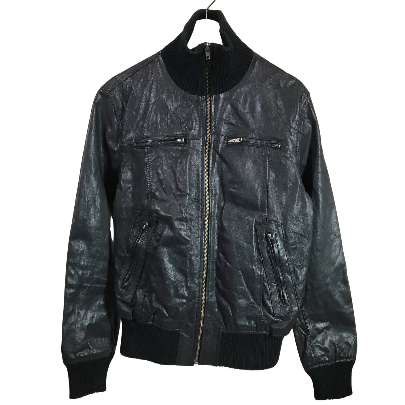Unisex Jack & Jones - Nahkatakki, koko M - (1)