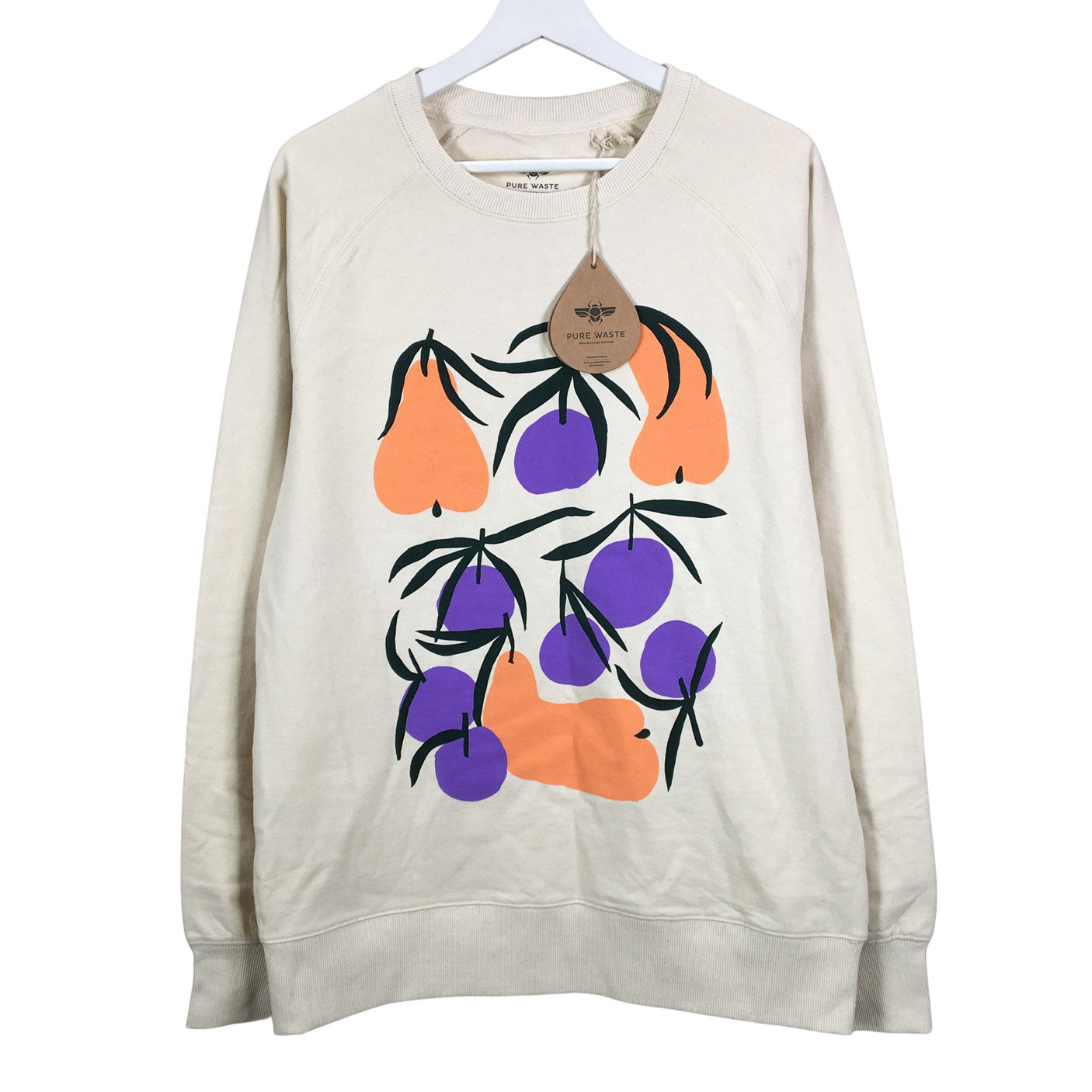 Unisex Pure Waste - Collegepaita, koko 40 - (1)