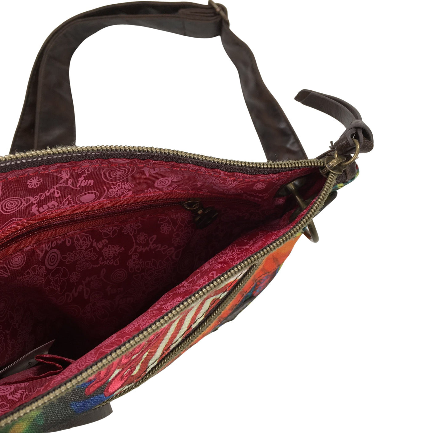 Unisex Desigual - Olkalaukku, koko Midi - (2)