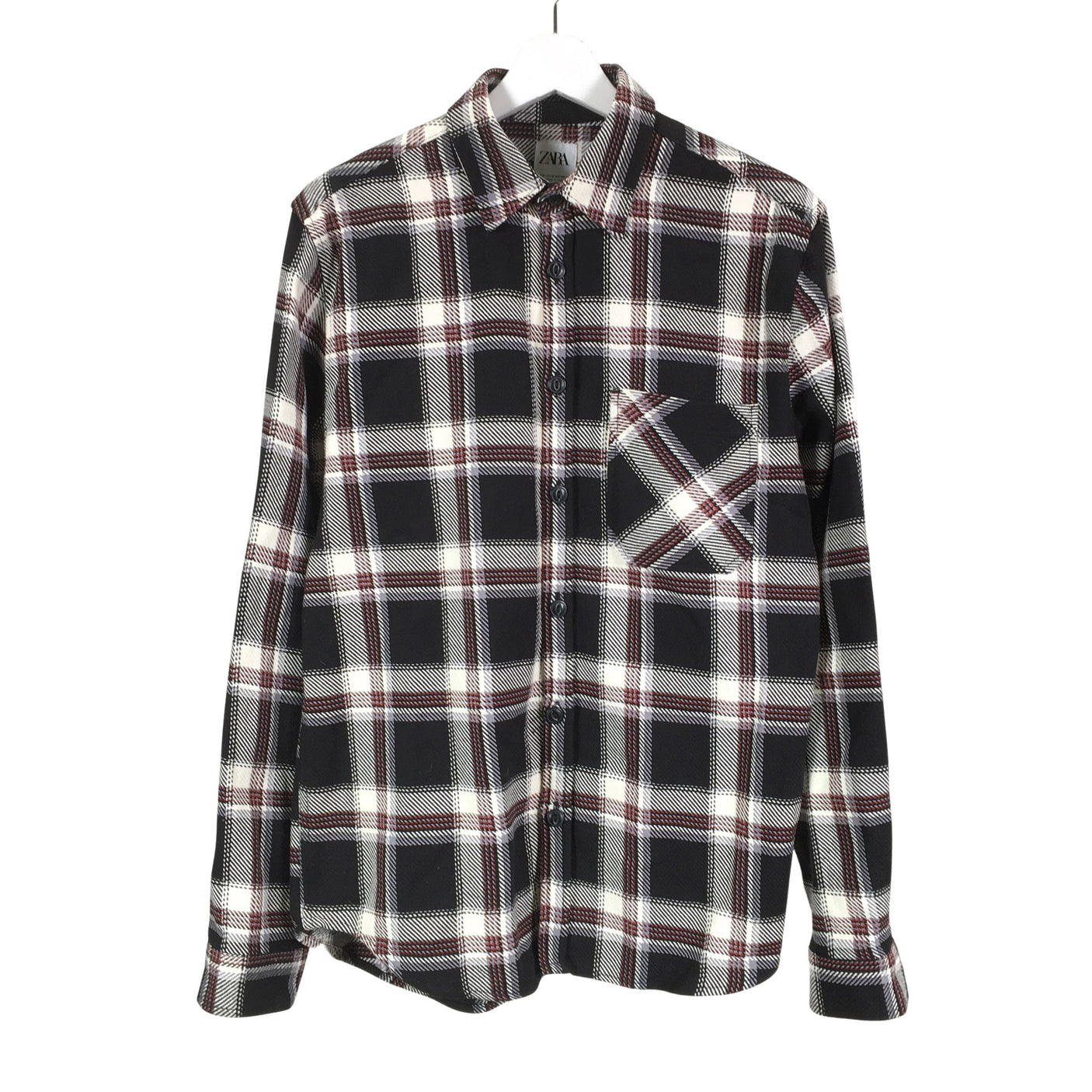 Unisex Zara - Flanellipaita, koko S - (1)