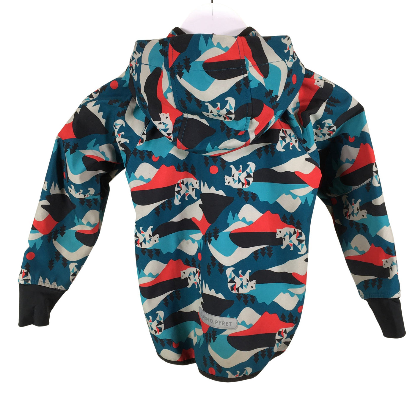 Unisex Polarn O. Pyret - Softshell-takki, koko 110 - 116 - (2)