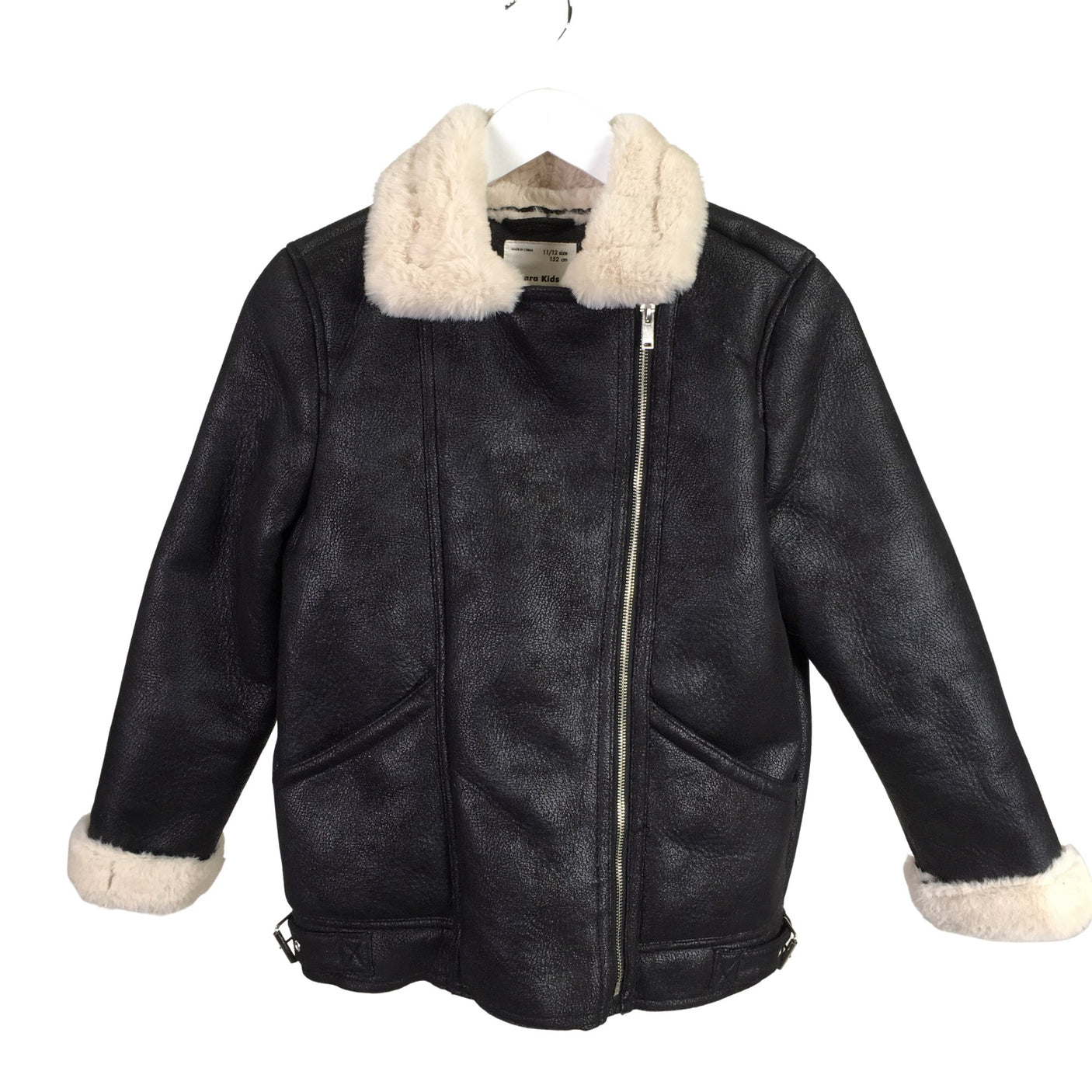 Unisex Zara - Nahkatakki, koko 146 - 152 - (1)