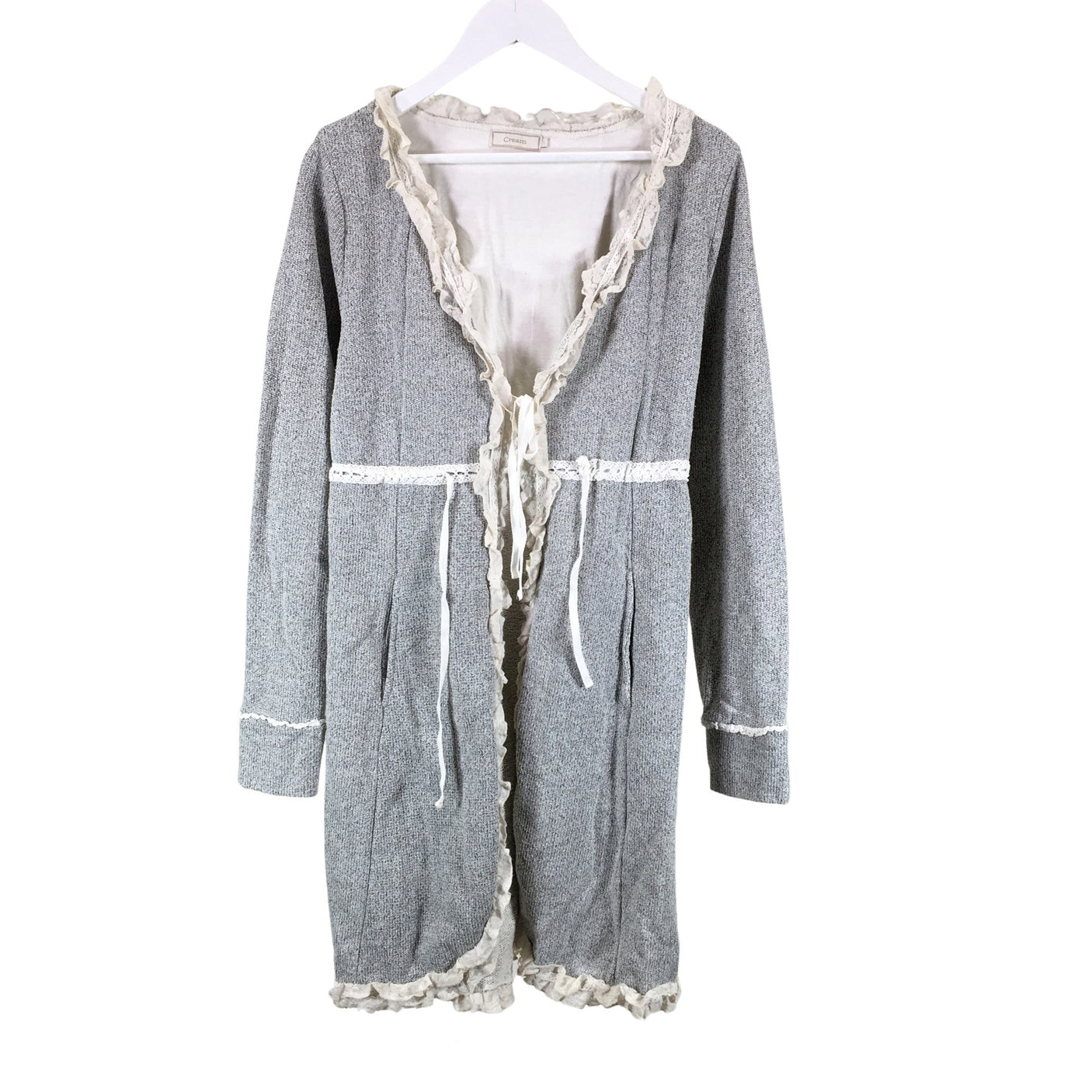 Unisex Cream - Neuletakki, koko 40 - (1)