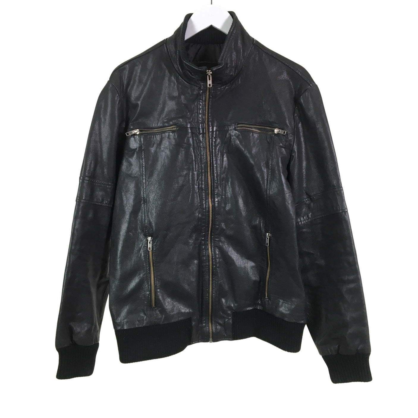 Unisex Jack & Jones - Nahkatakki, koko XL - (1)