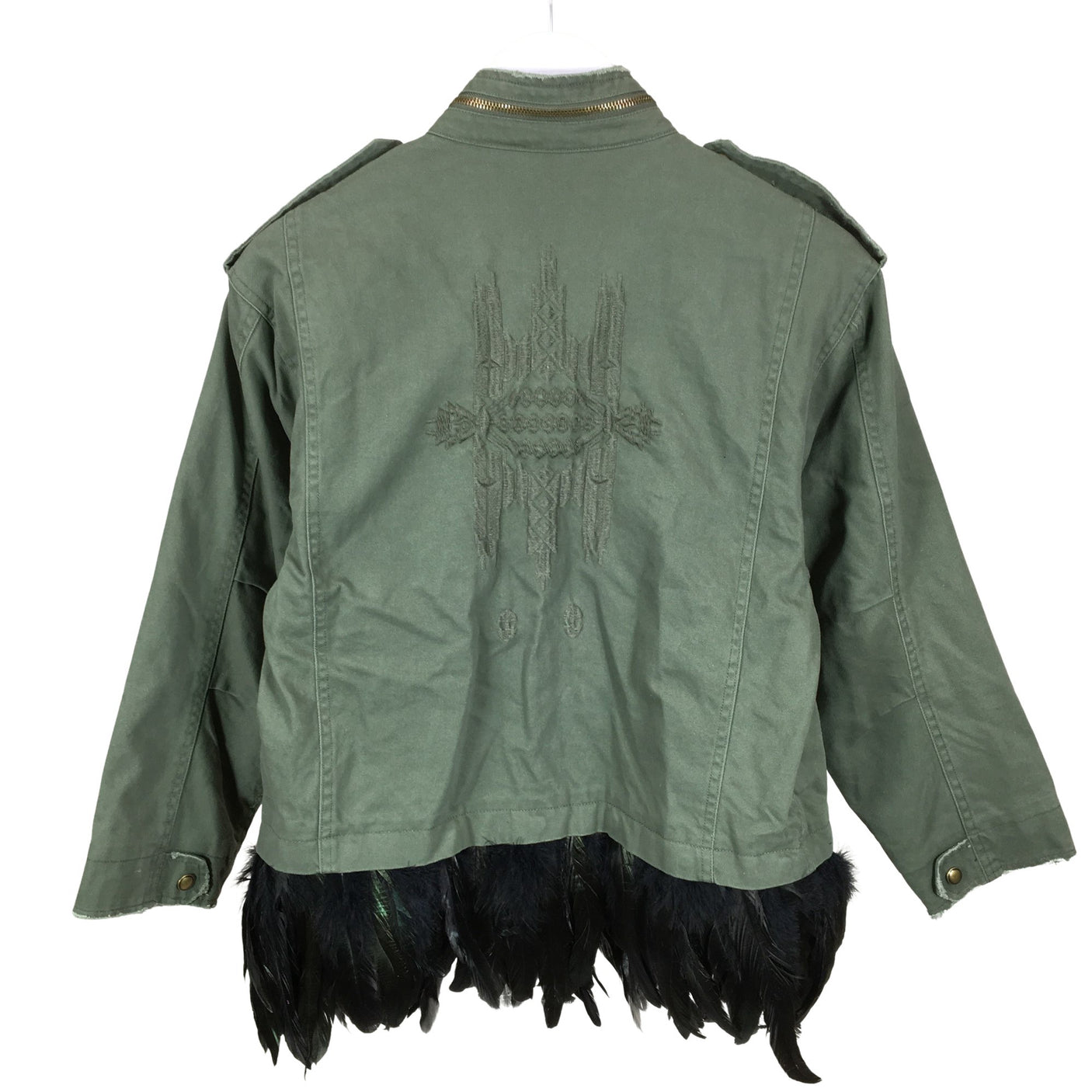 Unisex Zara - Farkkutakki, koko 36 - (2)