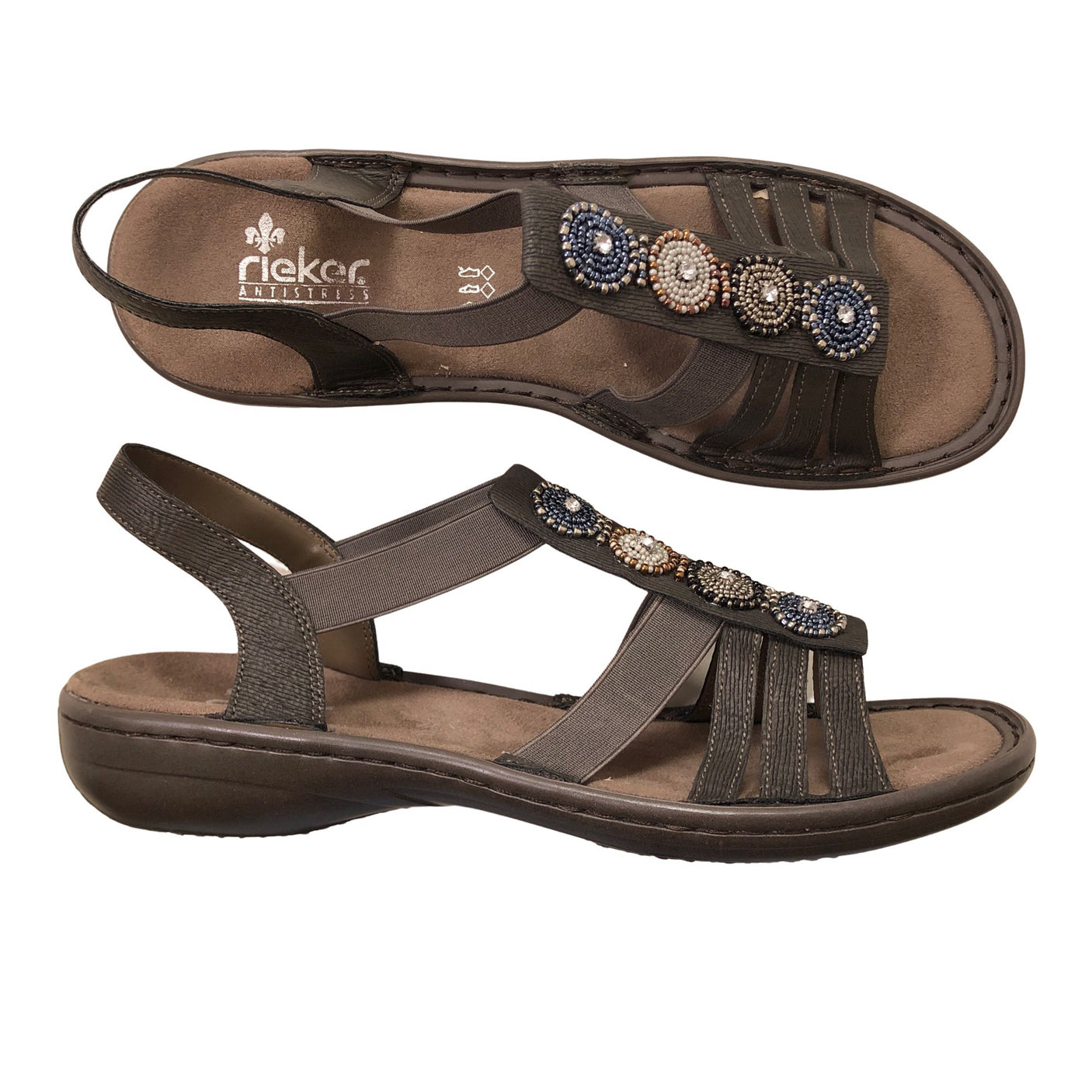 Unisex Rieker - Sandaalit, koko 42 - (1)