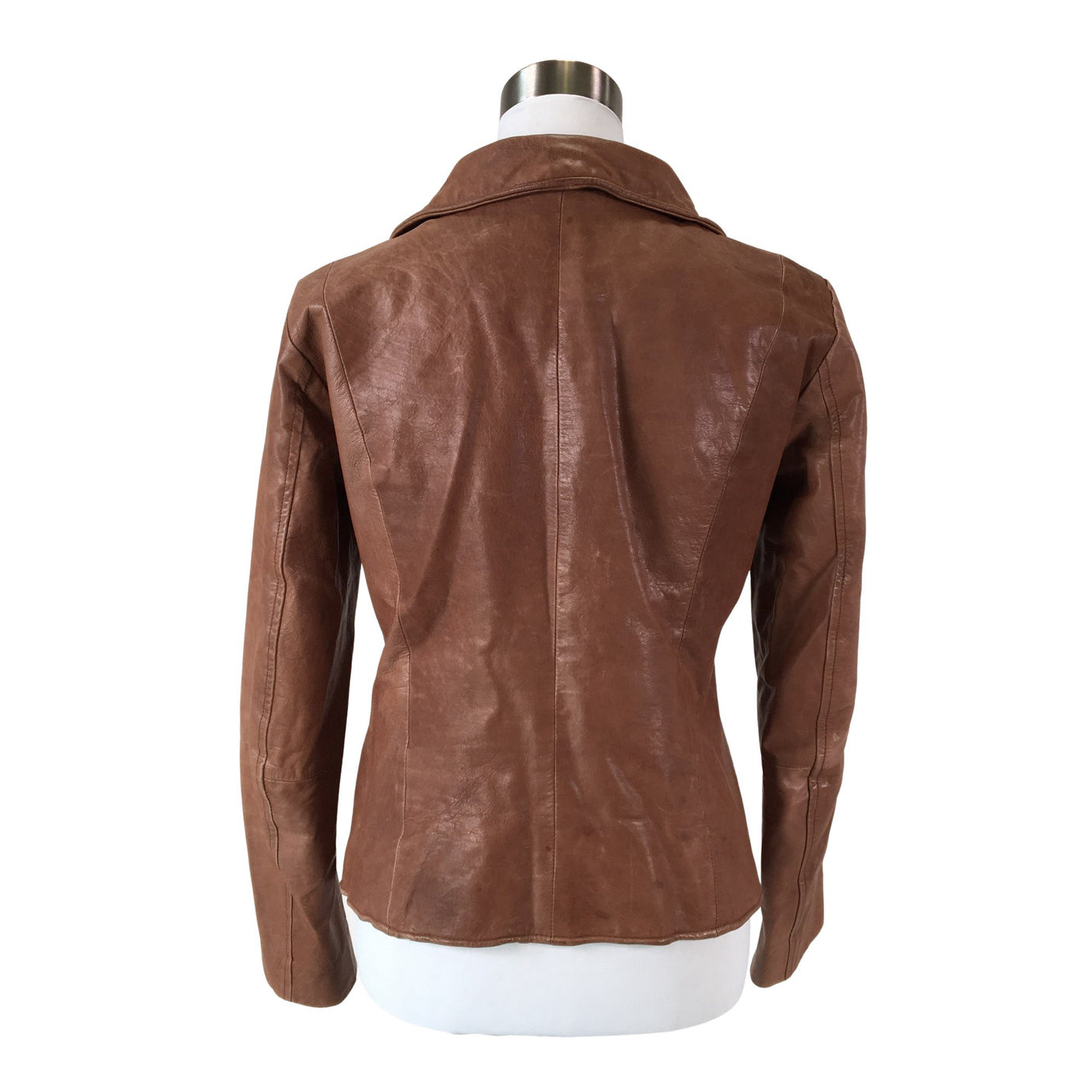 Unisex Selected - Nahkatakki, koko 38 - (2)