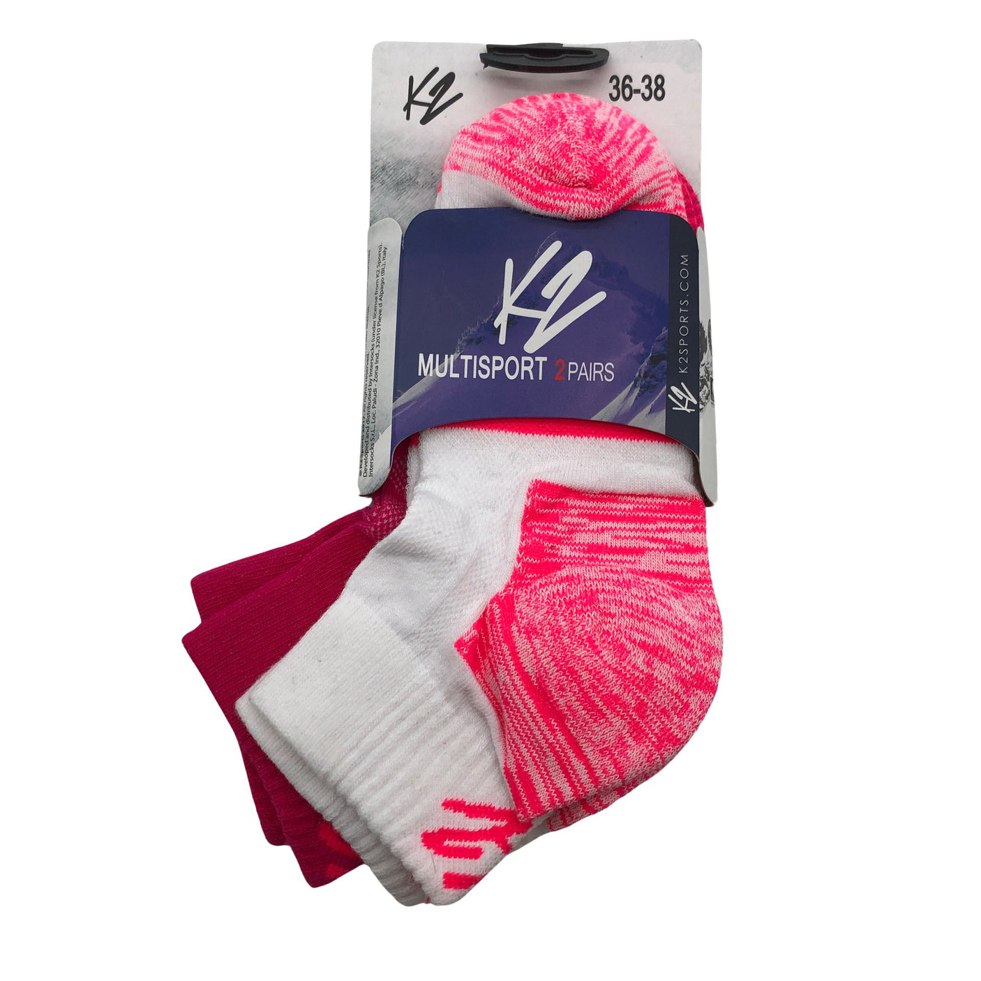 Unisex K2 - Urheilusukat, koko 38 -  (1)