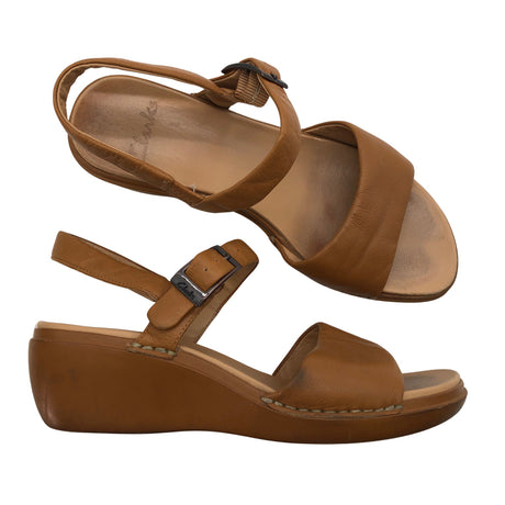 Unisex Clarks - Kiilakorkosandaalit, koko 38 -  ()