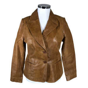 Nahk jakk, suurus 42.