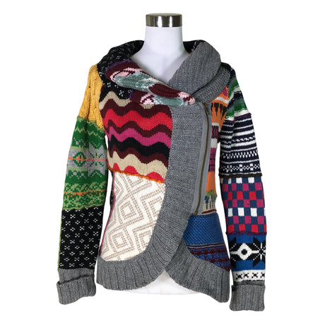 Unisex Desigual - Neuletakki, koko 36 -  ()
