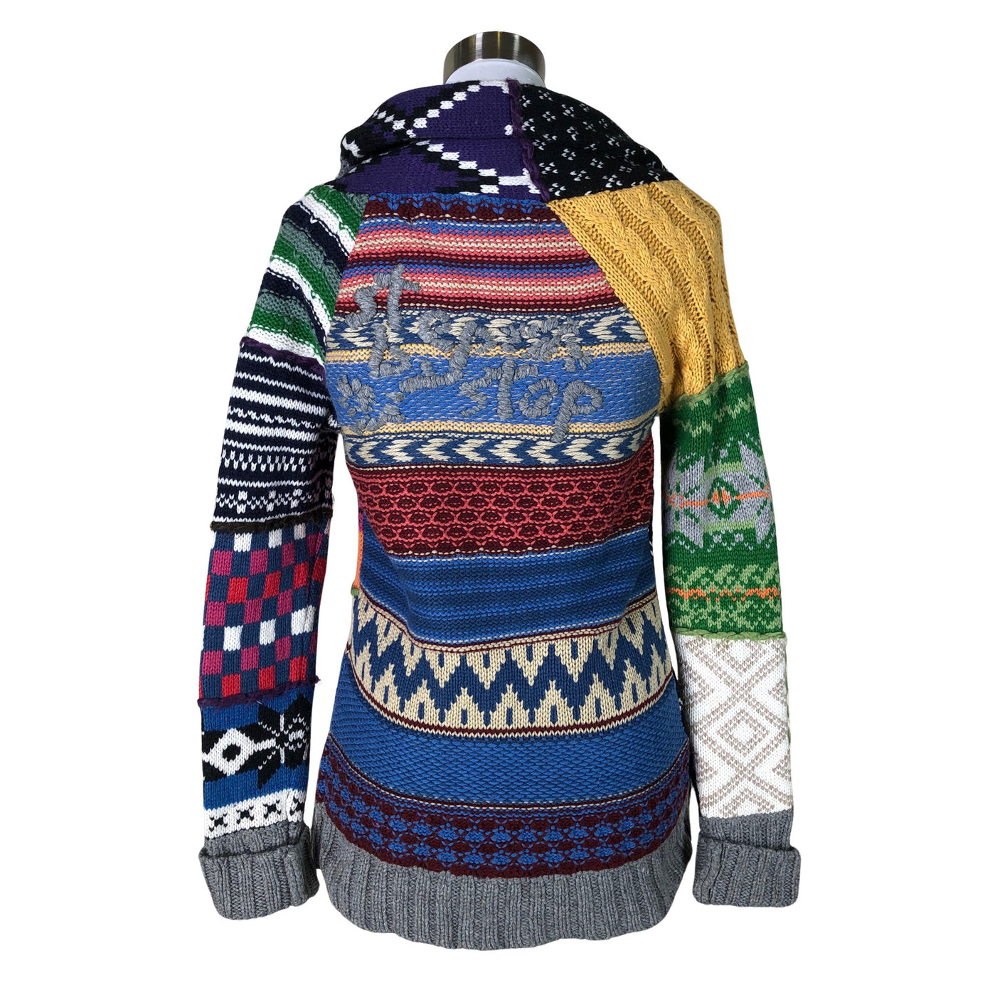 Unisex Desigual - Neuletakki, koko 36 -  (2)