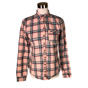 Unisex Hollister - Collared shirt, size 38 - Light pink (1)