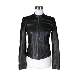 Unisex Massimo Dutti - Nahkatakki, koko 36 -  (1)