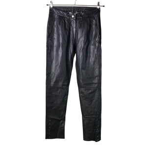 Unisex Margit Brandt - Nahkahousut, koko 34 -  (1)