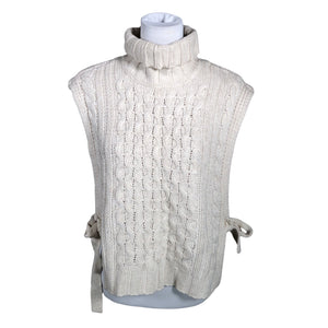Unisex MSCH Copenhagen - Knit vest, size 36 - Natural white (1)
