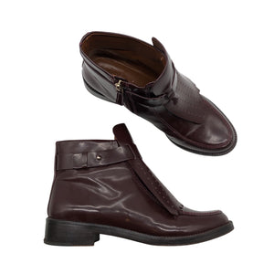 Unisex Tory Burch - Ankle boots, size 38 - Wine red (1)