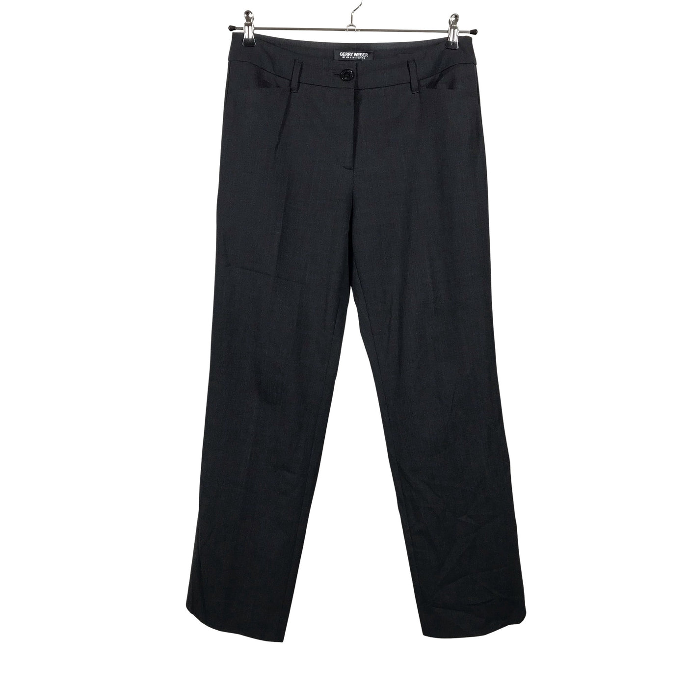 Unisex Gerry Weber - Straight leg trousers, size 40 - Gray (1)
