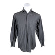 Unisex Domani - Collared shirt, size M - Gray ()
