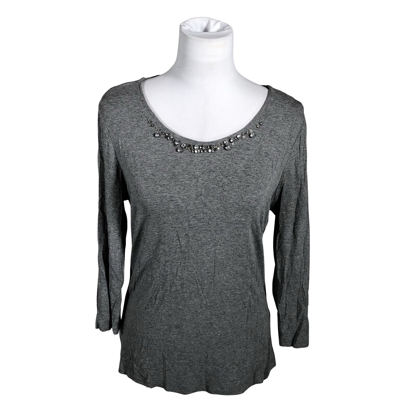 Unisex Ril's - Tricot shirt, size 38 - Gray (1)