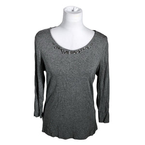 Unisex Ril's - Tricot shirt, size 38 - Gray (1)