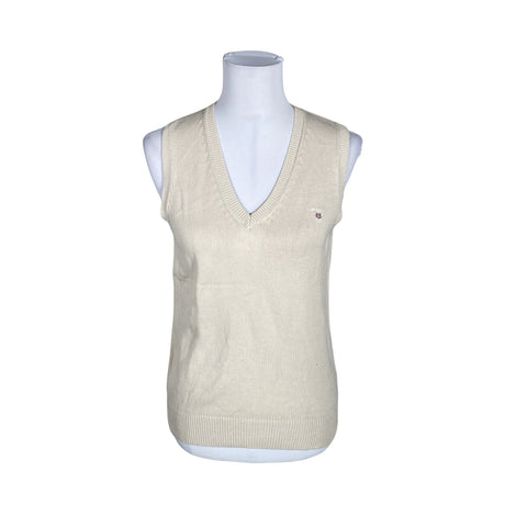 Unisex Gant - Knit vest, size 38 - Beige ()