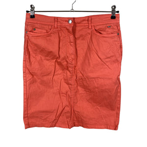 Unisex Your Face - Denim skirt, size 40 - Orange (1)