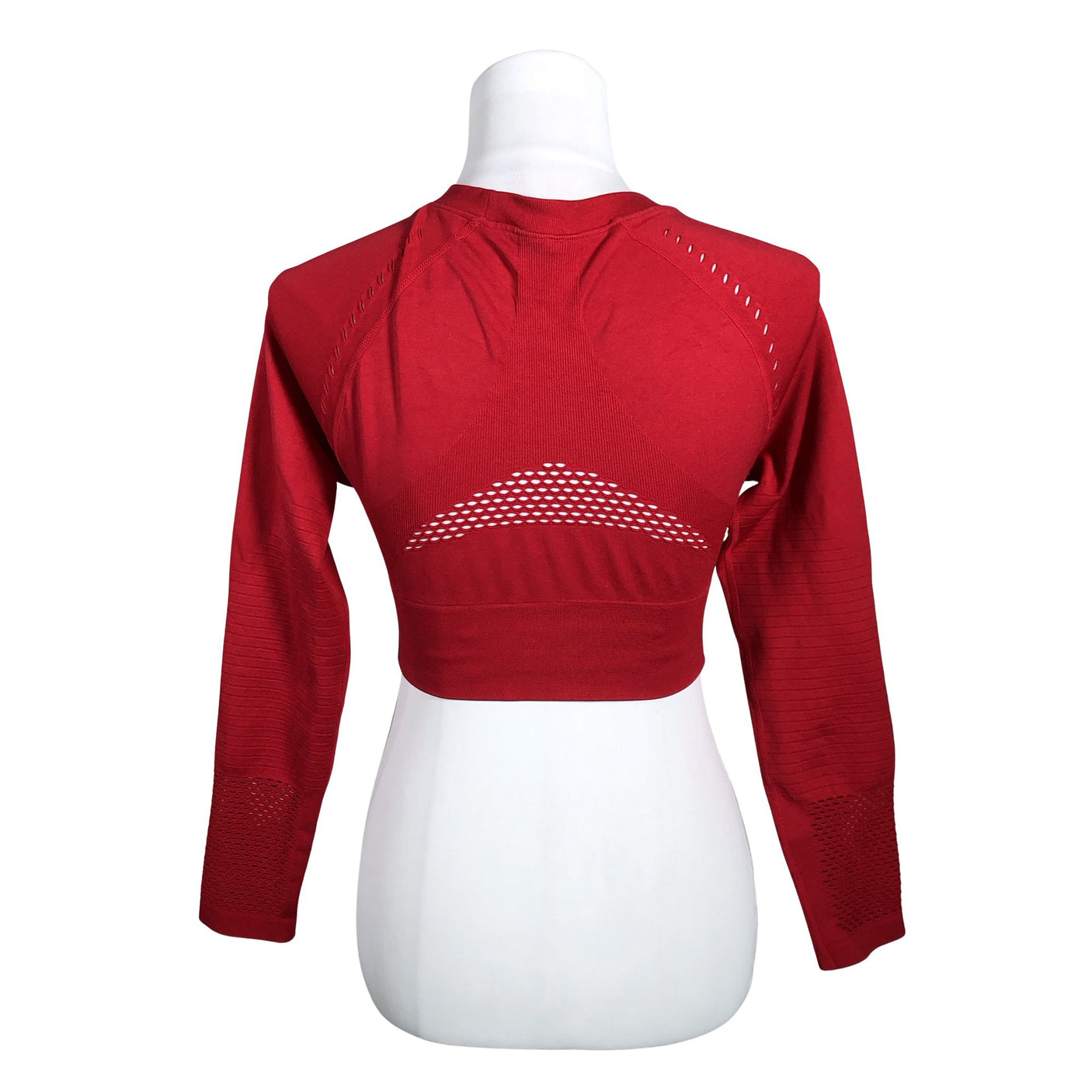 Unisex ICIW – Icaniwill - Sports shirt, long sleeve, size 36 - Red (2)