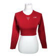 Unisex ICIW – Icaniwill - Sports shirt, long sleeve, size 36 - Red ()