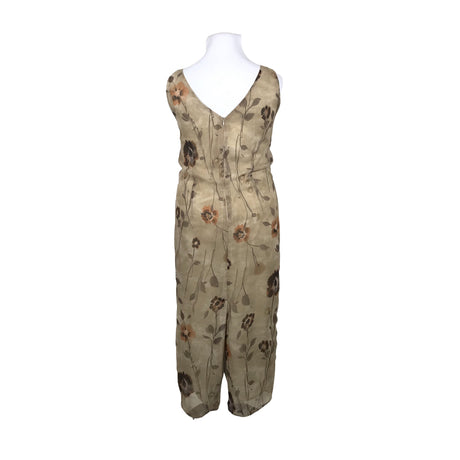 Unisex Promise - Schiffon dress, size 42 - Beige (2)