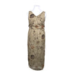 Unisex Promise - Schiffon dress, size 42 - Beige ()