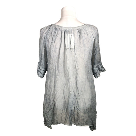Unisex SixtyDays - Schiffon tunic, size 36 - Light blue (2)