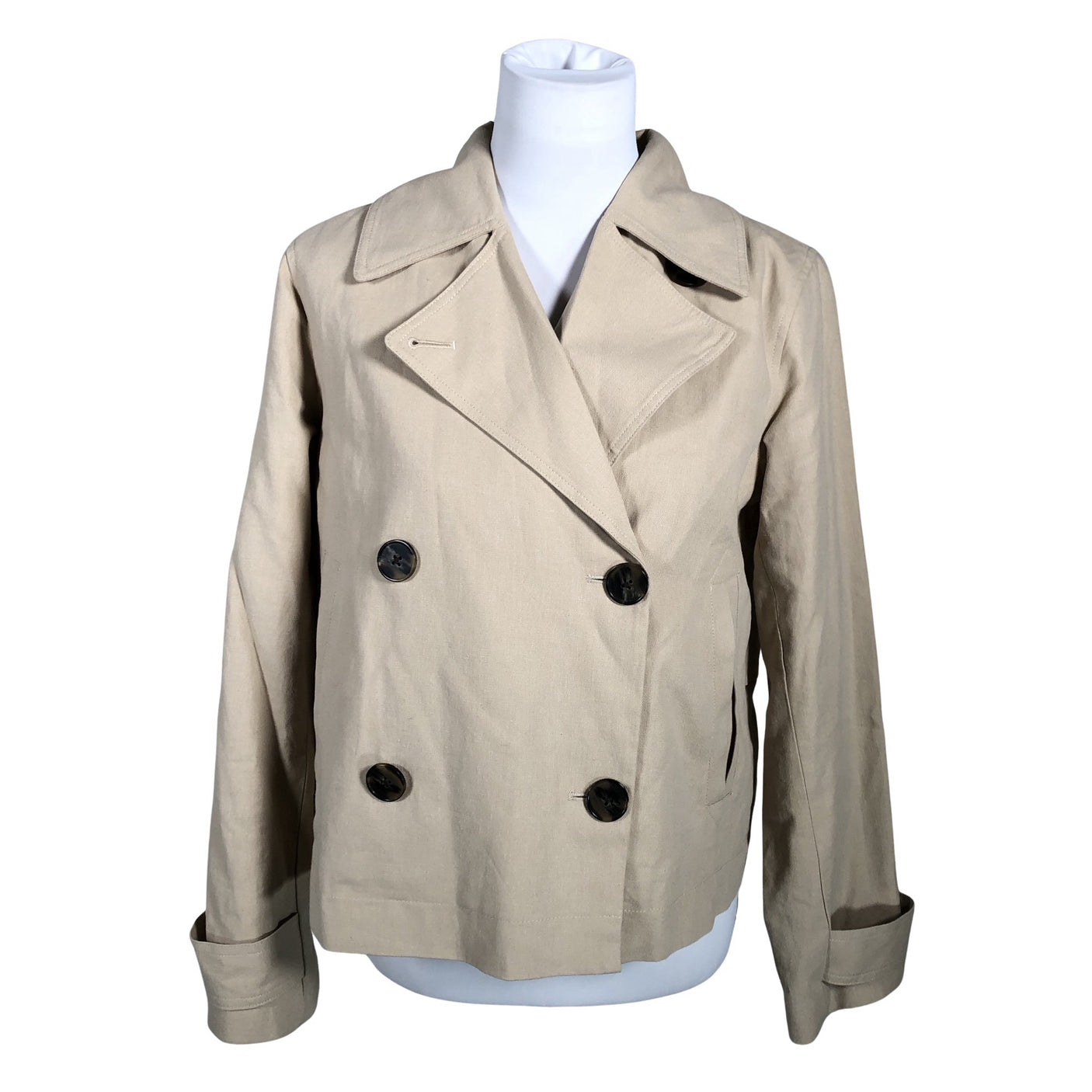 Unisex Part two - Trench coat, size 34 - Beige (1)