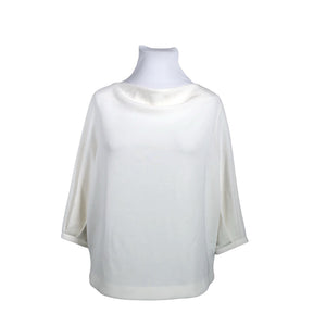 Unisex s.Oliver - Tricot shirt, size 44 - White (1)
