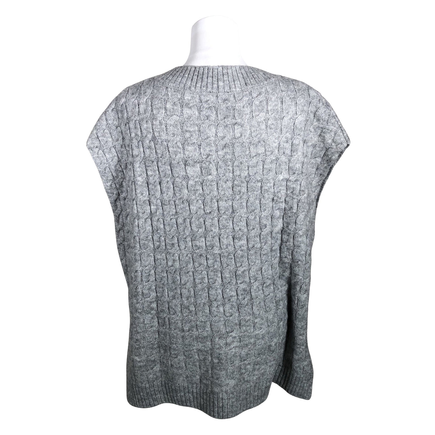Unisex Lindex - Knit vest, size 40 - Gray (3)