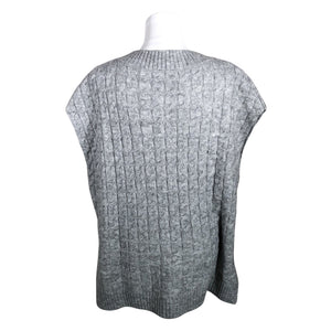 Unisex Lindex - Knit vest, size 40 - Gray (3)